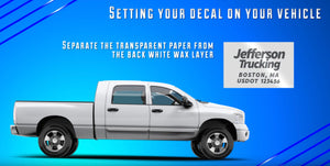 DOT Number Decal Sticker Regulations Video