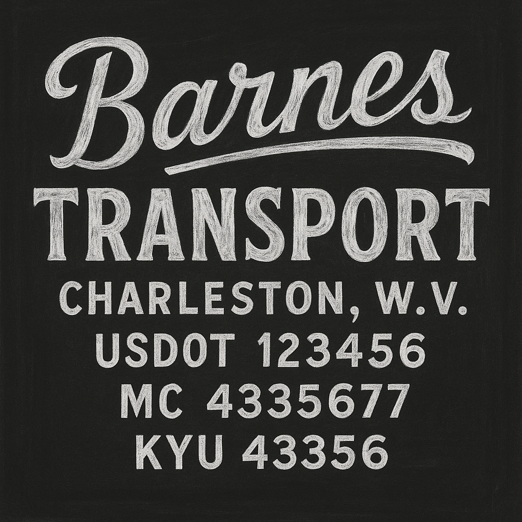 Custom Truck Door Decal Sticker Lettering with Trucking Name or Company Name, City & State, US DOT, MC, CA, KYU, GVW, VIN Sign (Set of 2)