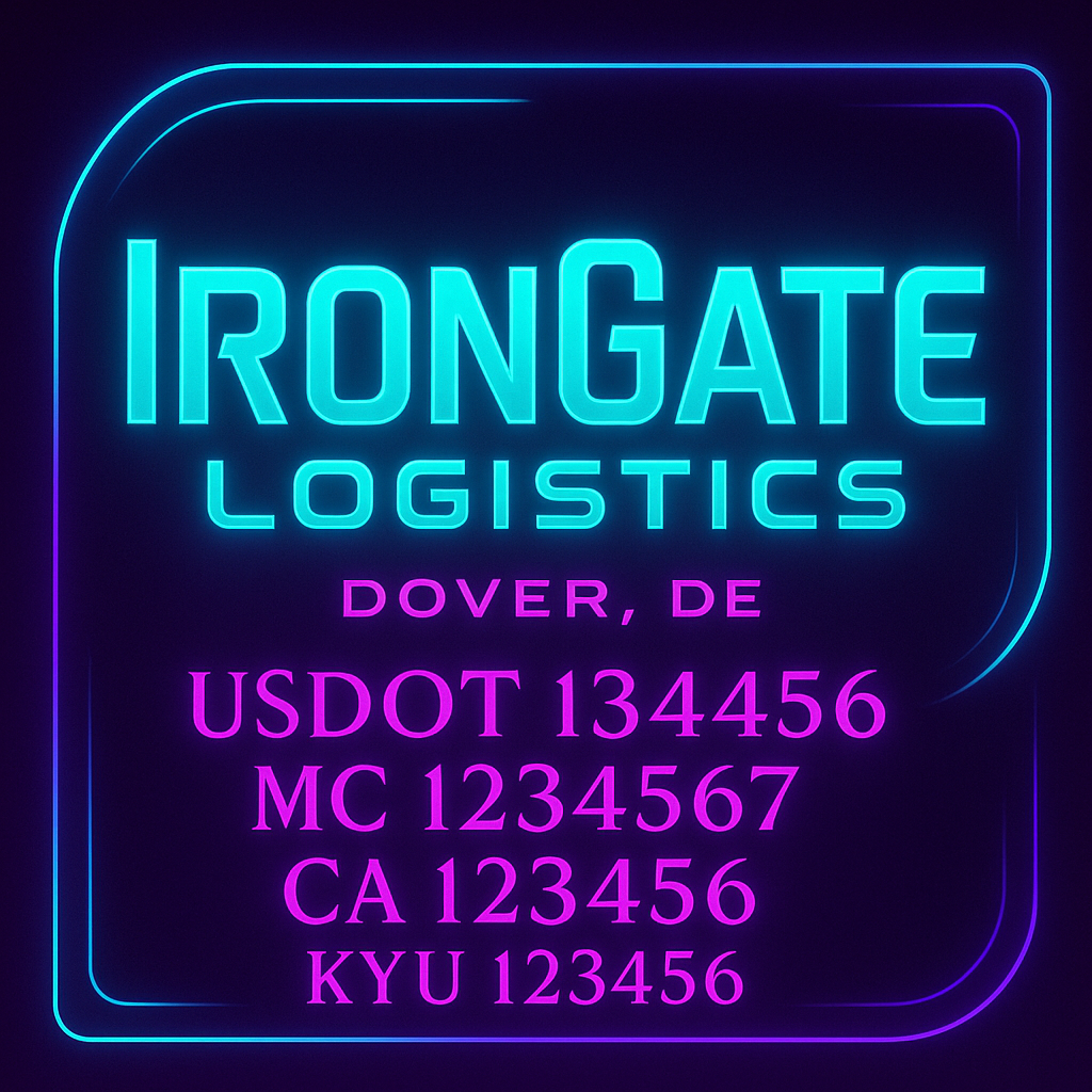 Custom Truck Door Decal Sticker Lettering with Trucking Name or Company Name, City & State, US DOT, MC, CA, KYU, GVW, VIN Sign (Set of 2)