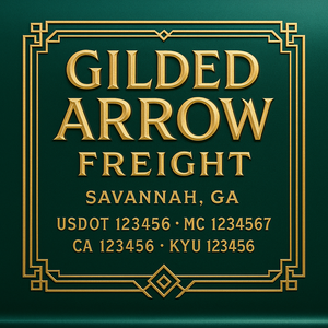Custom Truck Door Decal Sticker Lettering with Trucking Name or Company Name, City & State, US DOT, MC, CA, KYU, GVW, VIN Sign (Set of 2)