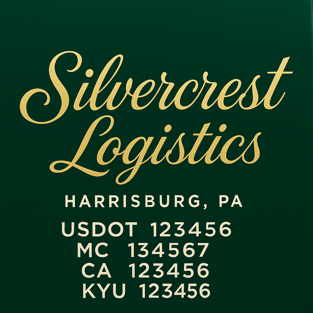 Custom Truck Door Decal Sticker Lettering with Trucking Name or Company Name, City & State, US DOT, MC, CA, KYU, GVW, VIN Sign (Set of 2)