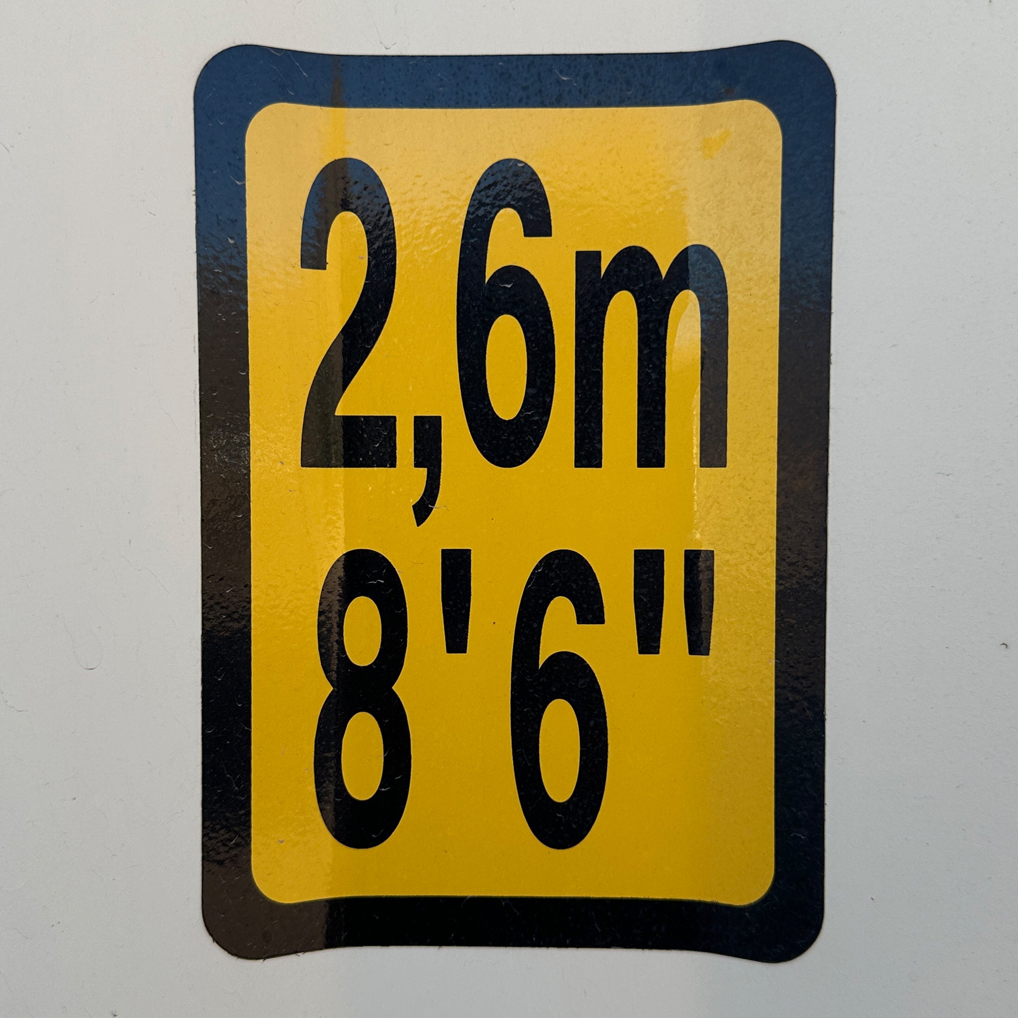 Shipping Container Height Label Decal Sticker for Shipping Containers ...