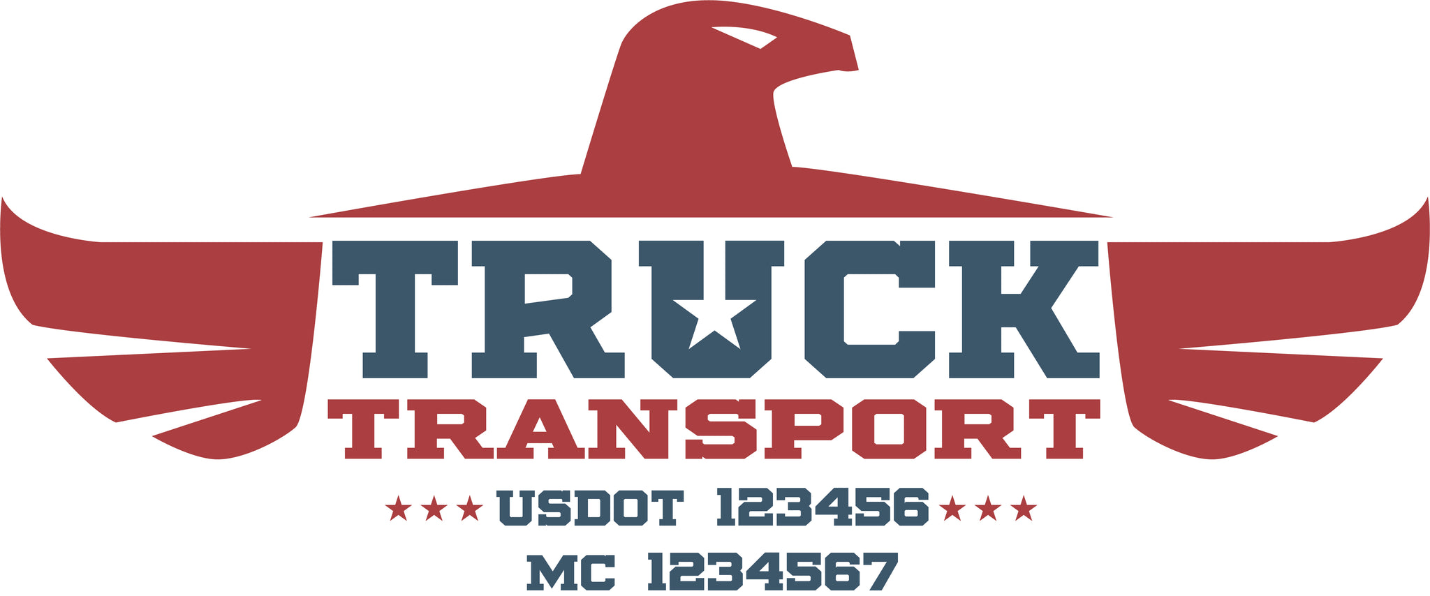  Truck Door Decal with USDOT & MC