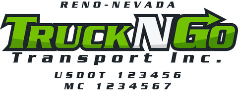  Truck Door Decal with USDOT & MC