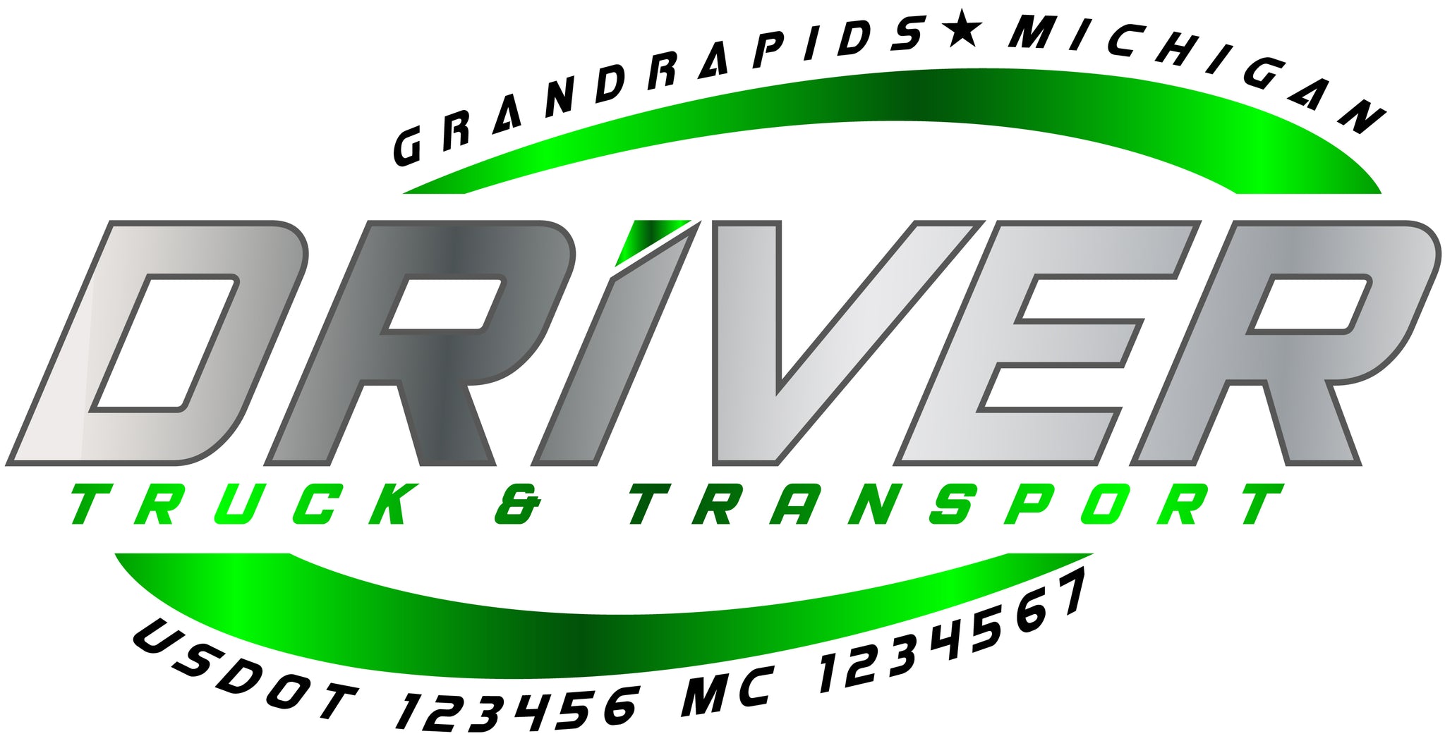  Truck Door Decal with USDOT & MC