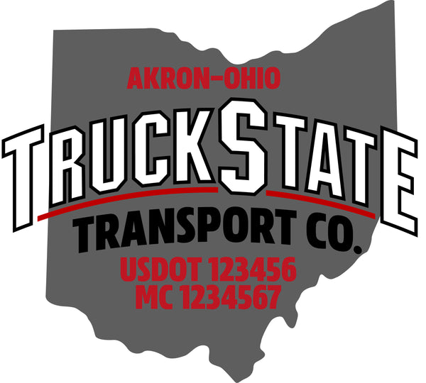  Truck Door Decal with USDOT & MC