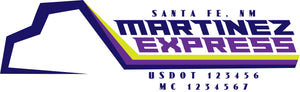  Truck Door Decal with USDOT & MC