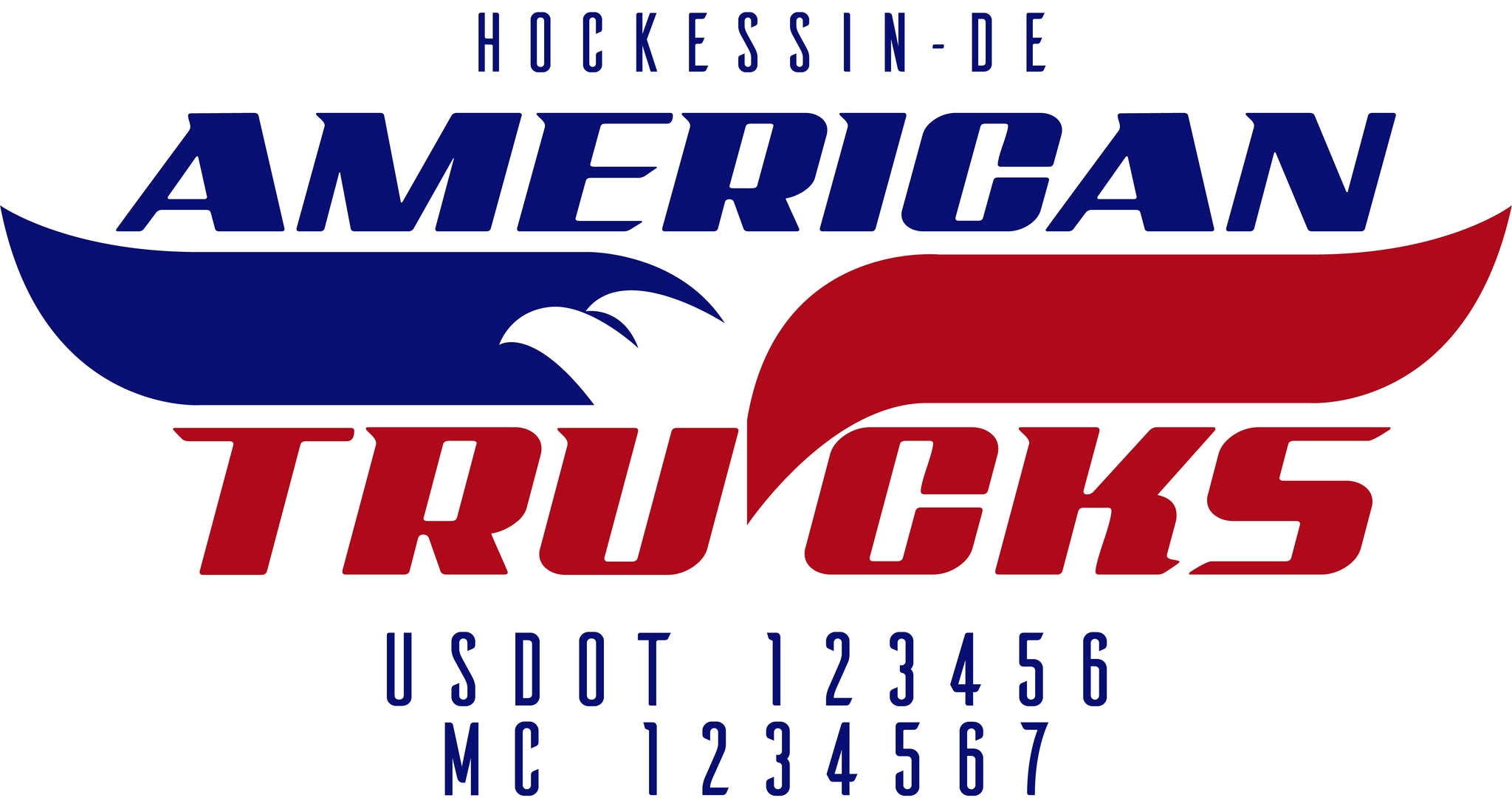  Truck Door Decal with USDOT & MC