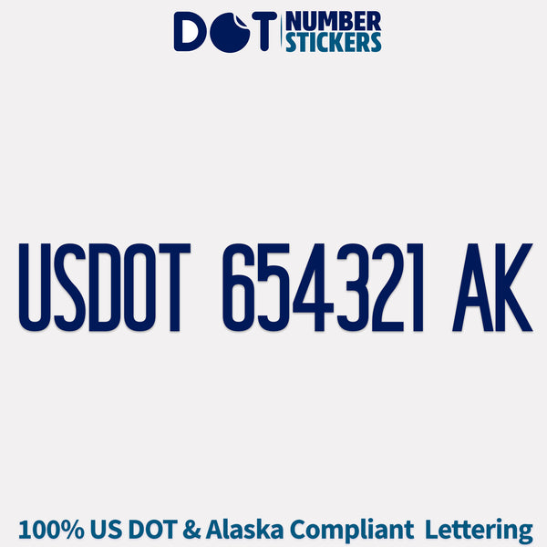 usdot sticker alaska