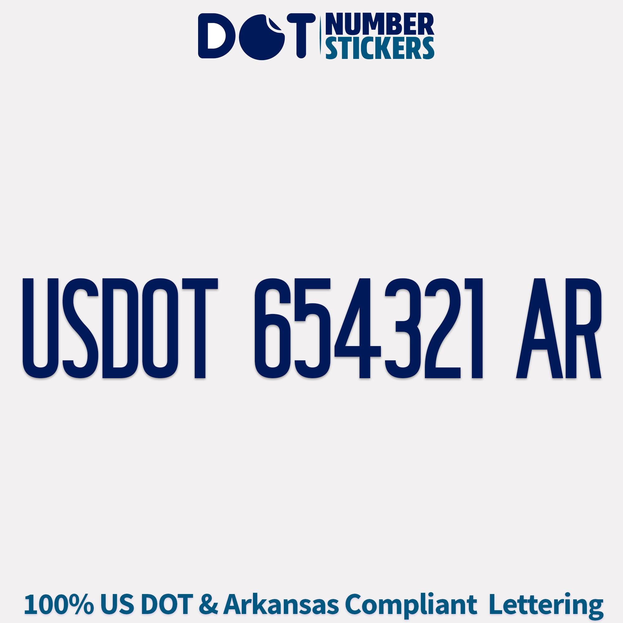 usdot sticker arkansas