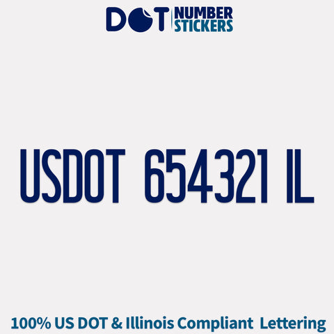 usdot sticker Illinois