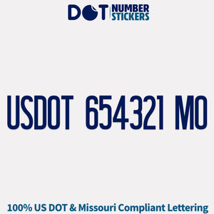 usdot sticker Missouri