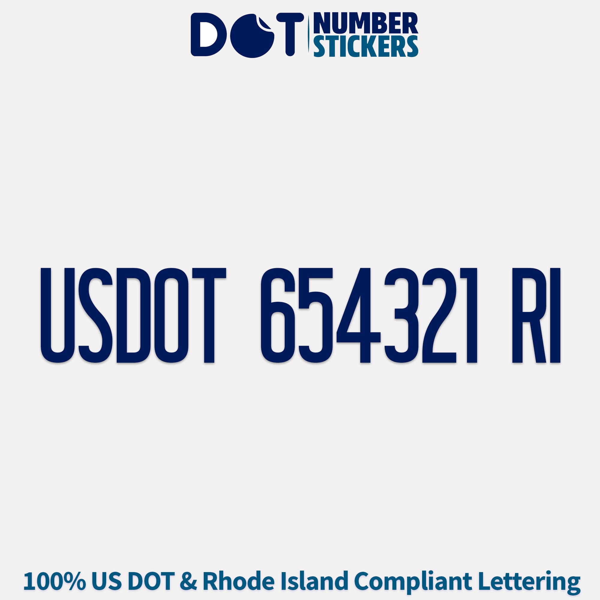 usdot sticker Rhode Island