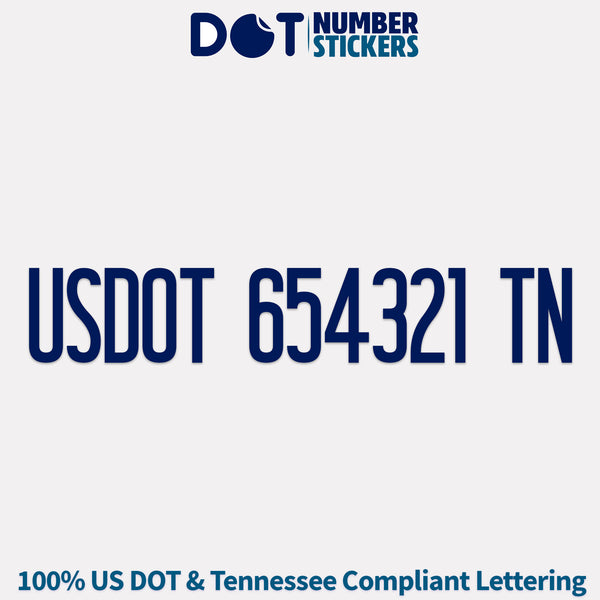 usdot sticker Tennessee